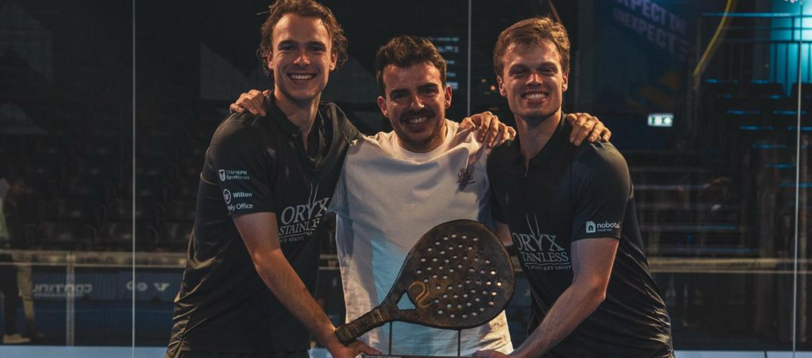 Youp de Kroon en Julian Prins kronen zich tot kampioenen op het NK Padel 2025