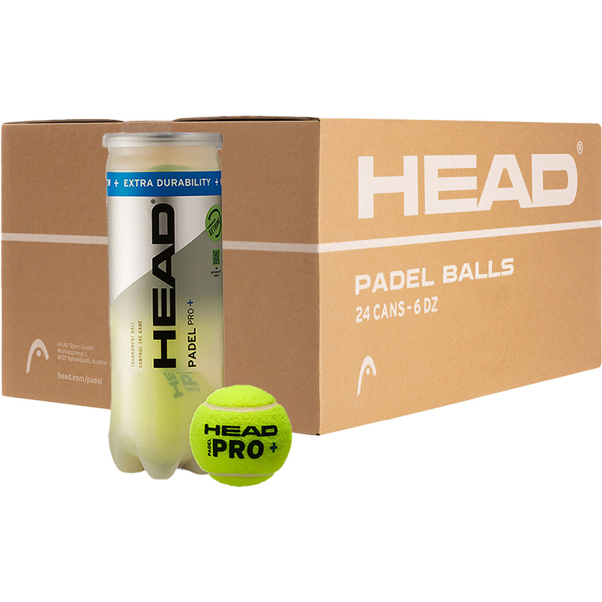 Head Padel Pro S+ (24 Tubes)