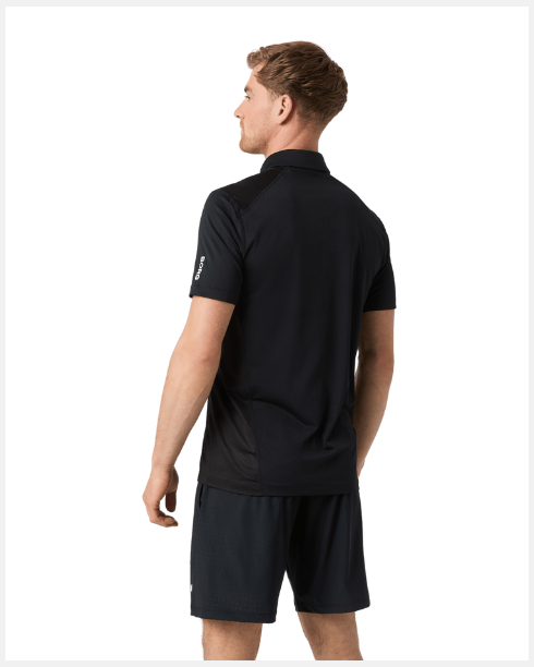 Björn Borg Ace Mesh Panel Polo Black