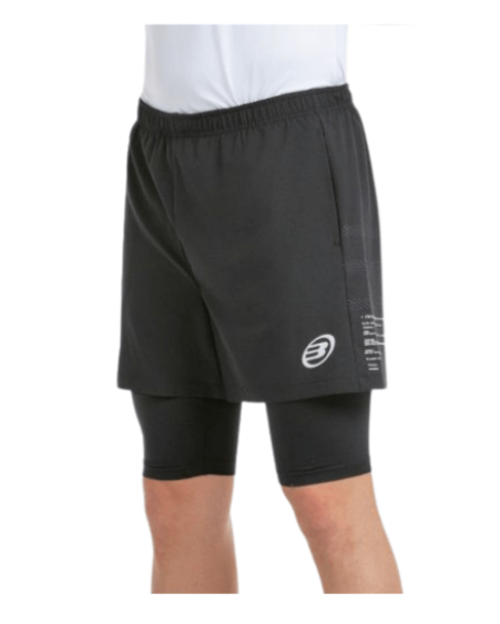 Bullpadel Short Meta Black