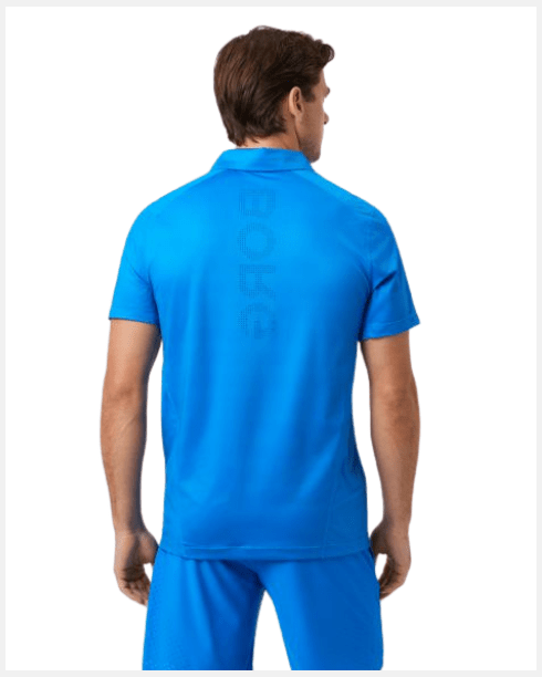 Björn Borg Ace Mesh Panel Polo Blue