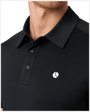 Björn Borg Ace Mesh Panel Polo Black