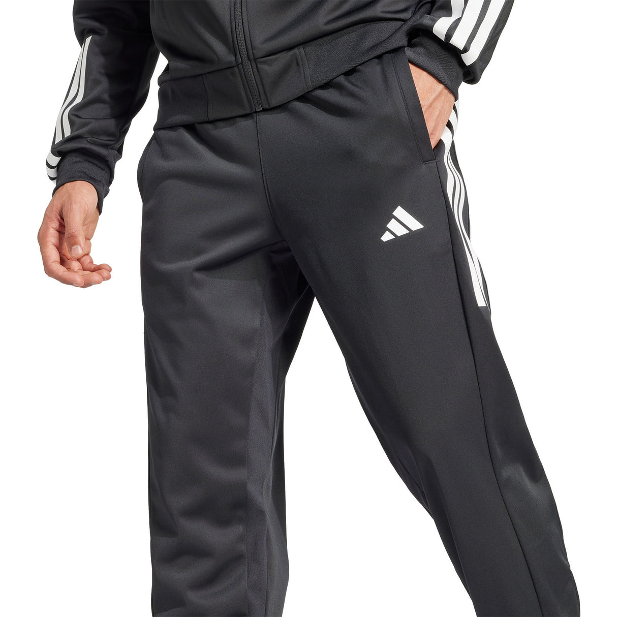 Adidas Pants 3-Stripes Knitted Black