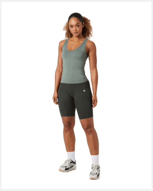 Björn Borg Ace Deep V Neck Tank Top Green