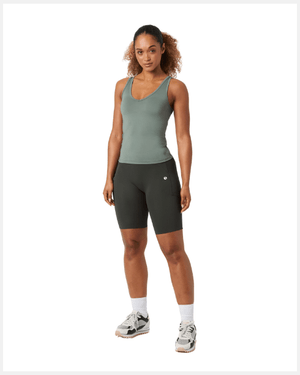 Björn Borg Ace Deep V Neck Tank Top Green
