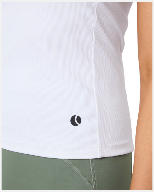Björn Borg Ace Pocket Ribbed Tank Top White