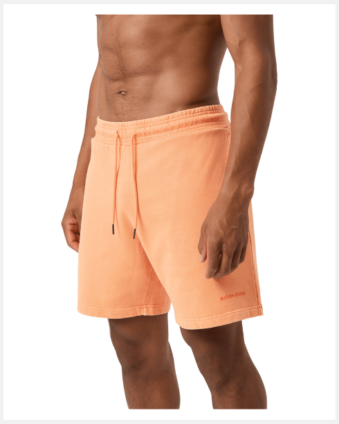 Björn Borg Oversized Washed Sweatshorts Orange