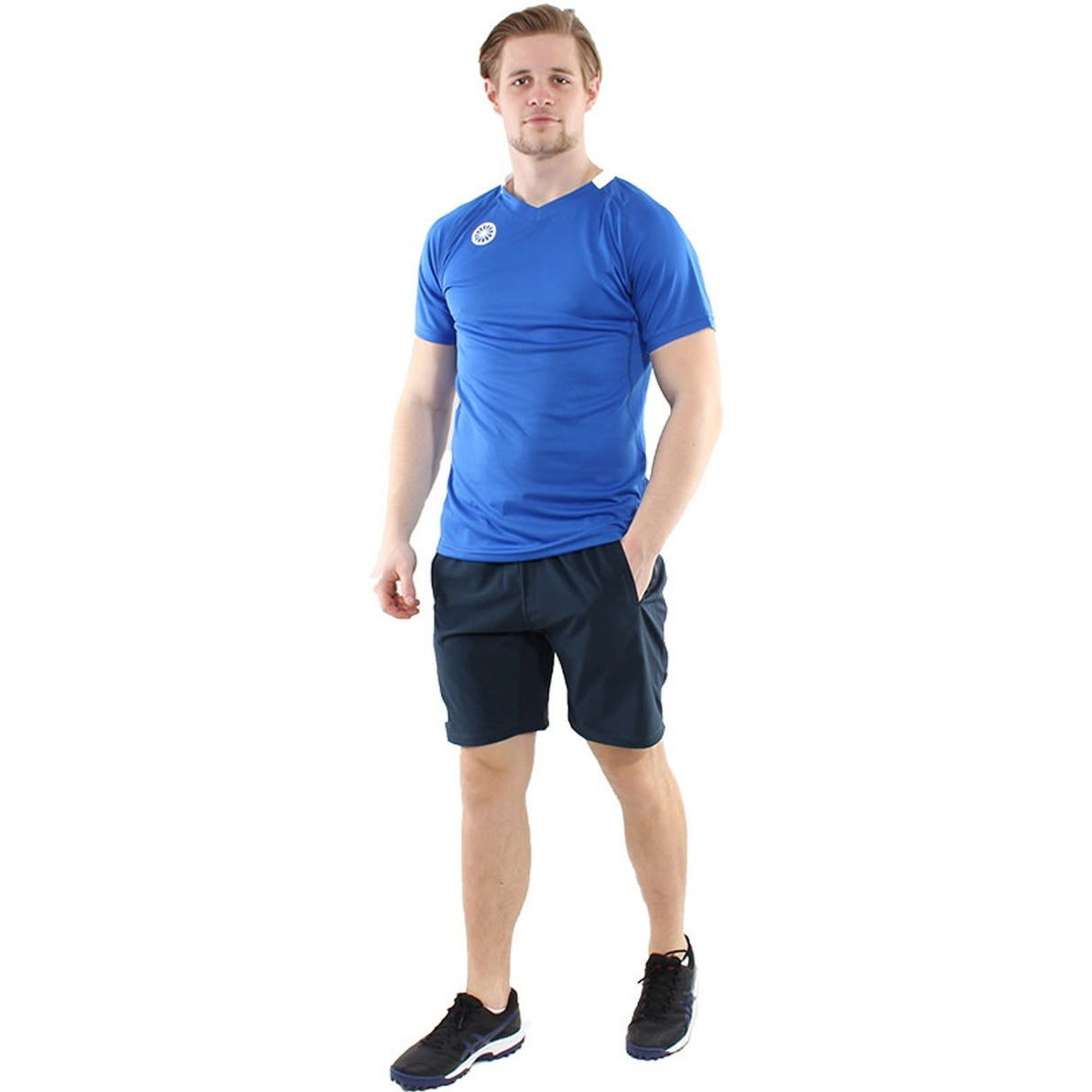 Indian Maharajah Shirt Tech Men Cobalt