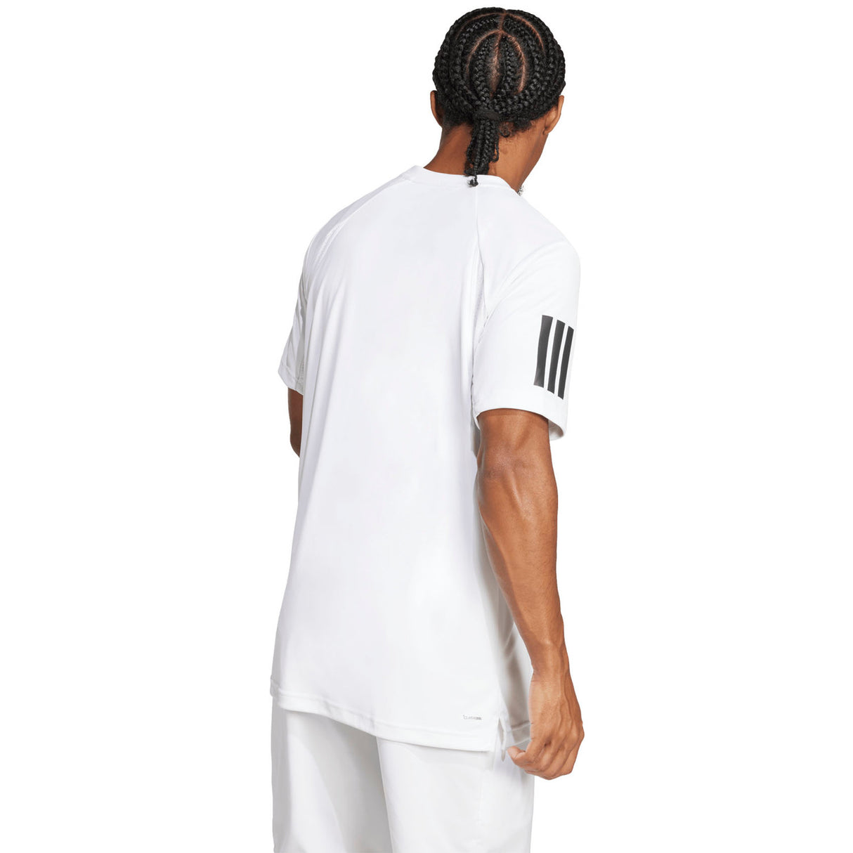Adidas Club 3-Stripes T-Shirt White