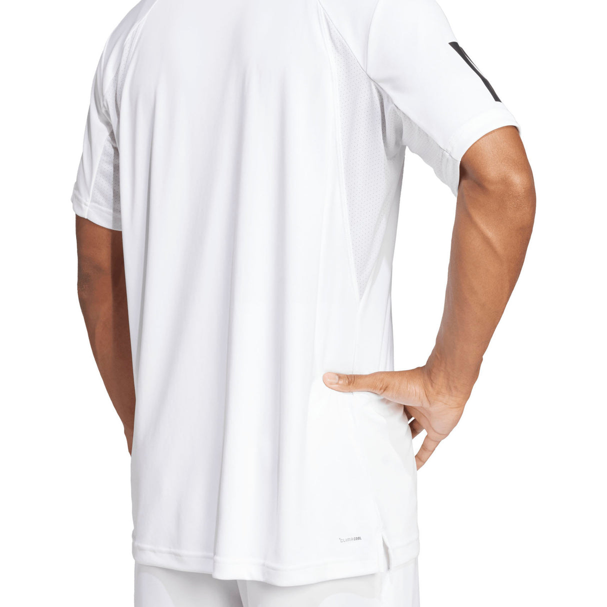 Adidas Club 3-Stripes T-Shirt White