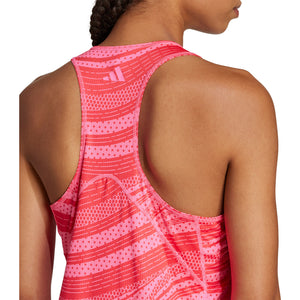Adidas Club Graphic Tank Pink