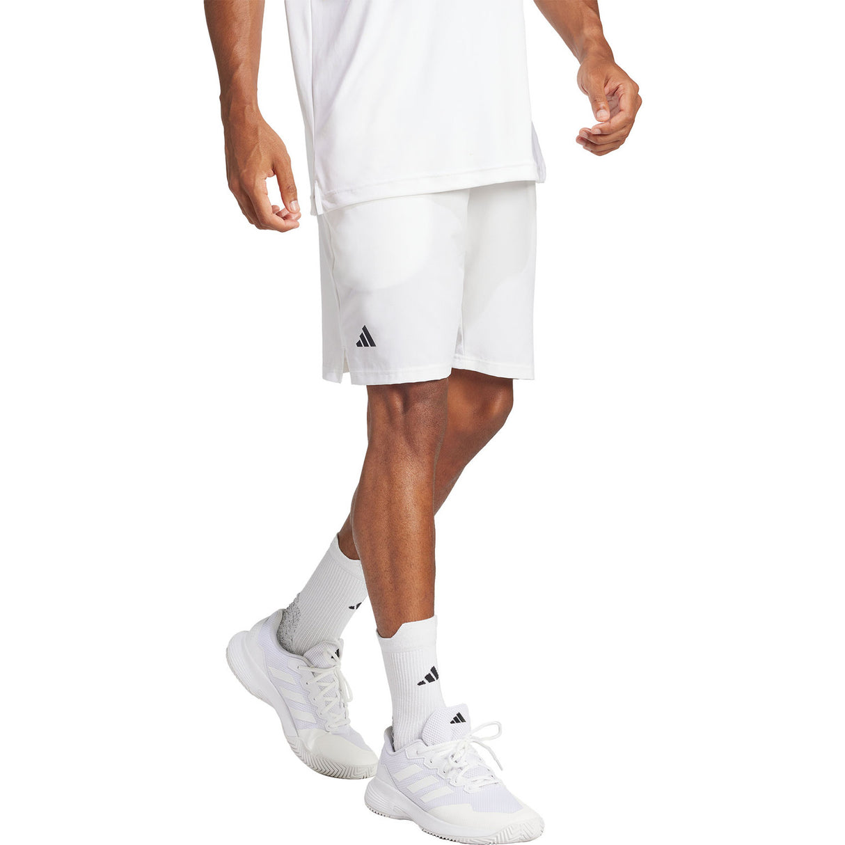 Adidas Club Stretch Shorts White