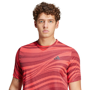 Adidas T-Shirt Club Graphic Red