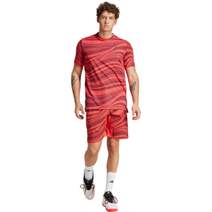 Adidas T-Shirt Club Graphic Red