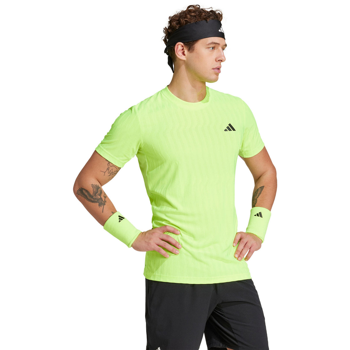 Adidas T-Shirt Freelift Lime