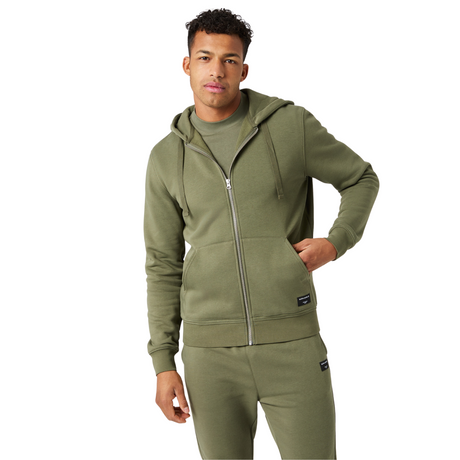 Björn Borg Men Centre Zip Hoodie Grey