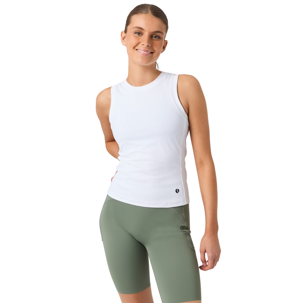 Björn Borg Ace Pocket Ribbed Tank Top White