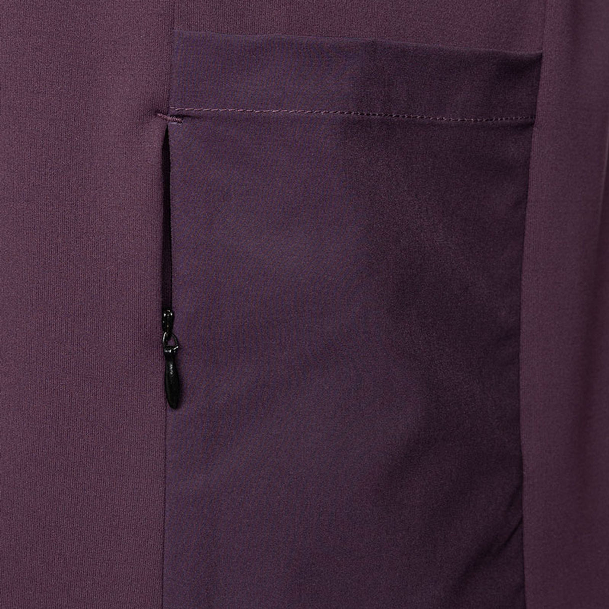 JDH W Hooded Midlayer Plum