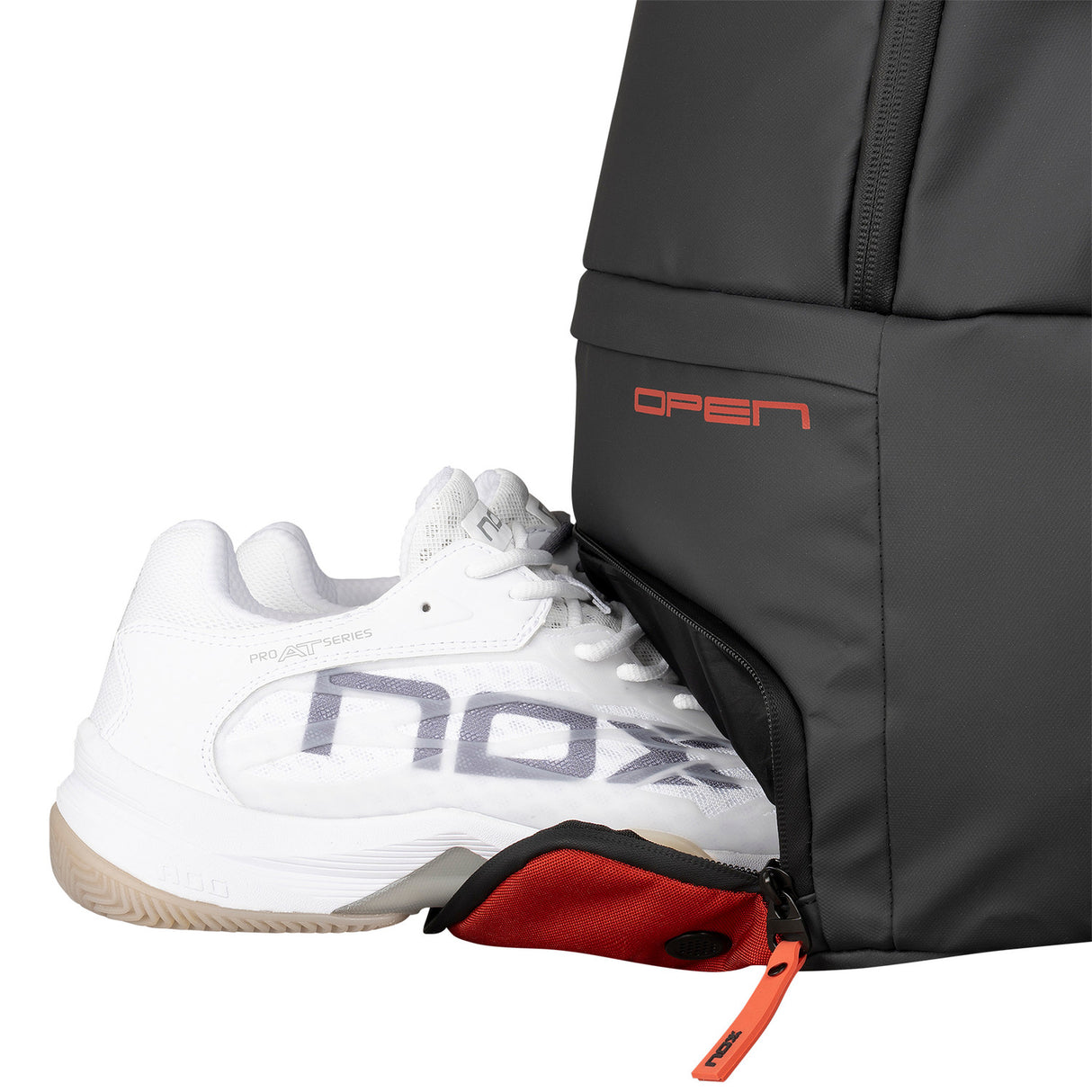 Nox Backpack Luxury Open Series Black/Red