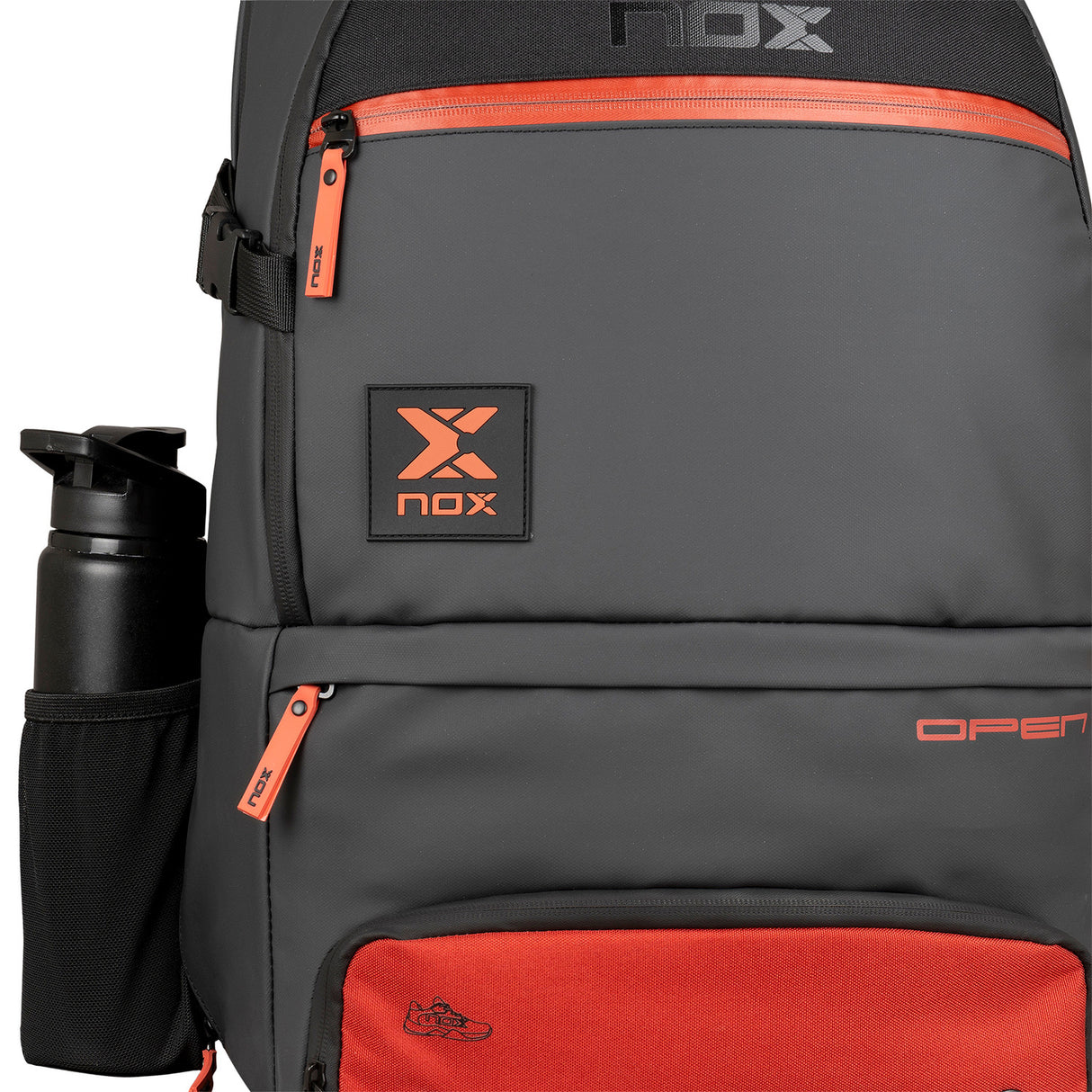 Nox Backpack Luxury Open Series Black/Red