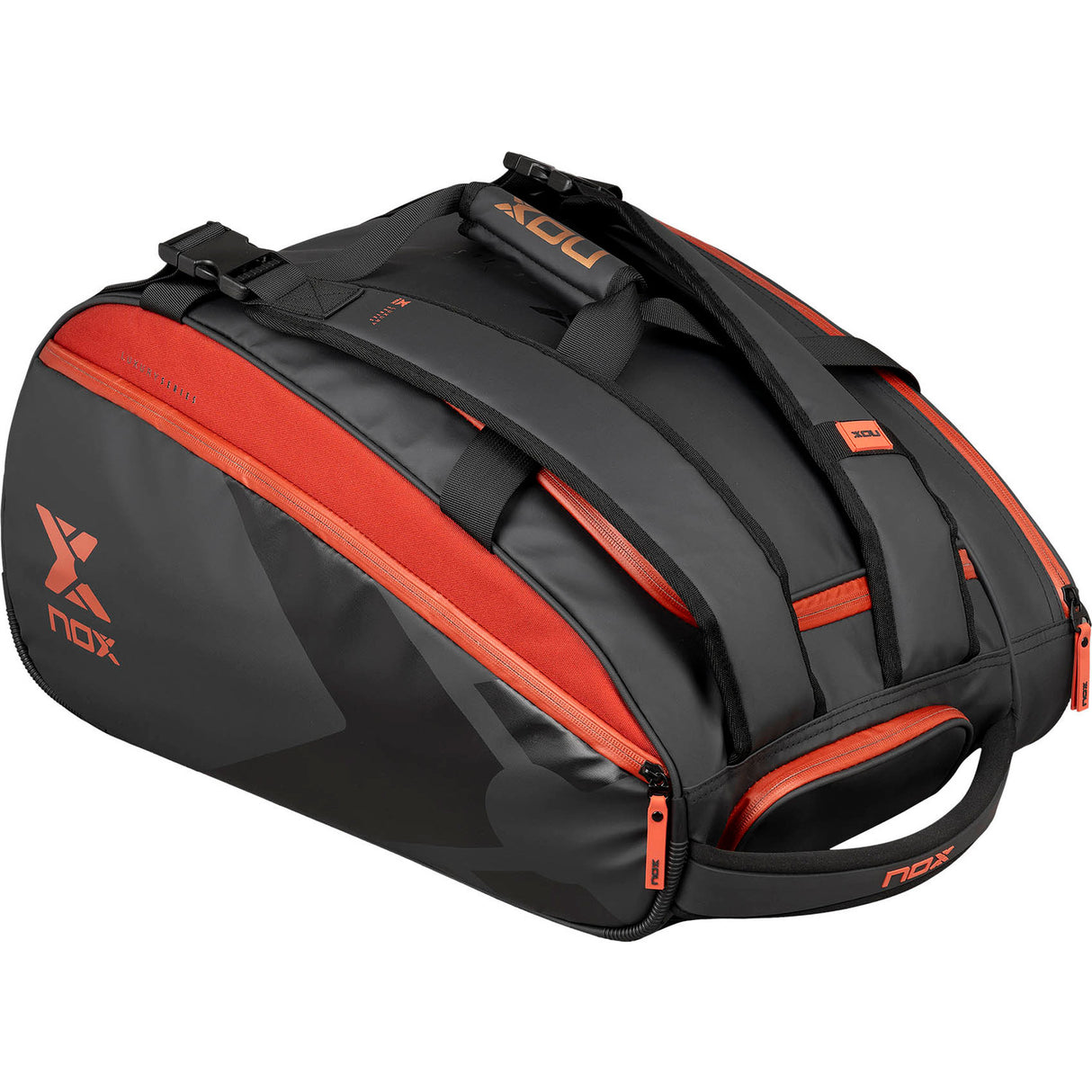 Nox Racketbag Luxury Open Series Black/Red