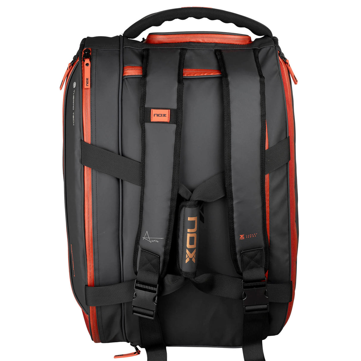 Nox Racketbag Luxury Open Series Black/Red