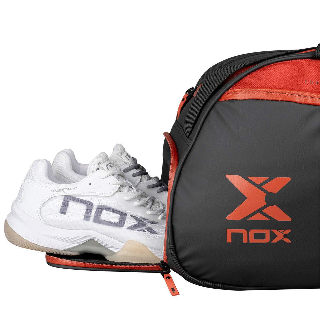 Nox Racketbag Luxury Open Series Black/Red