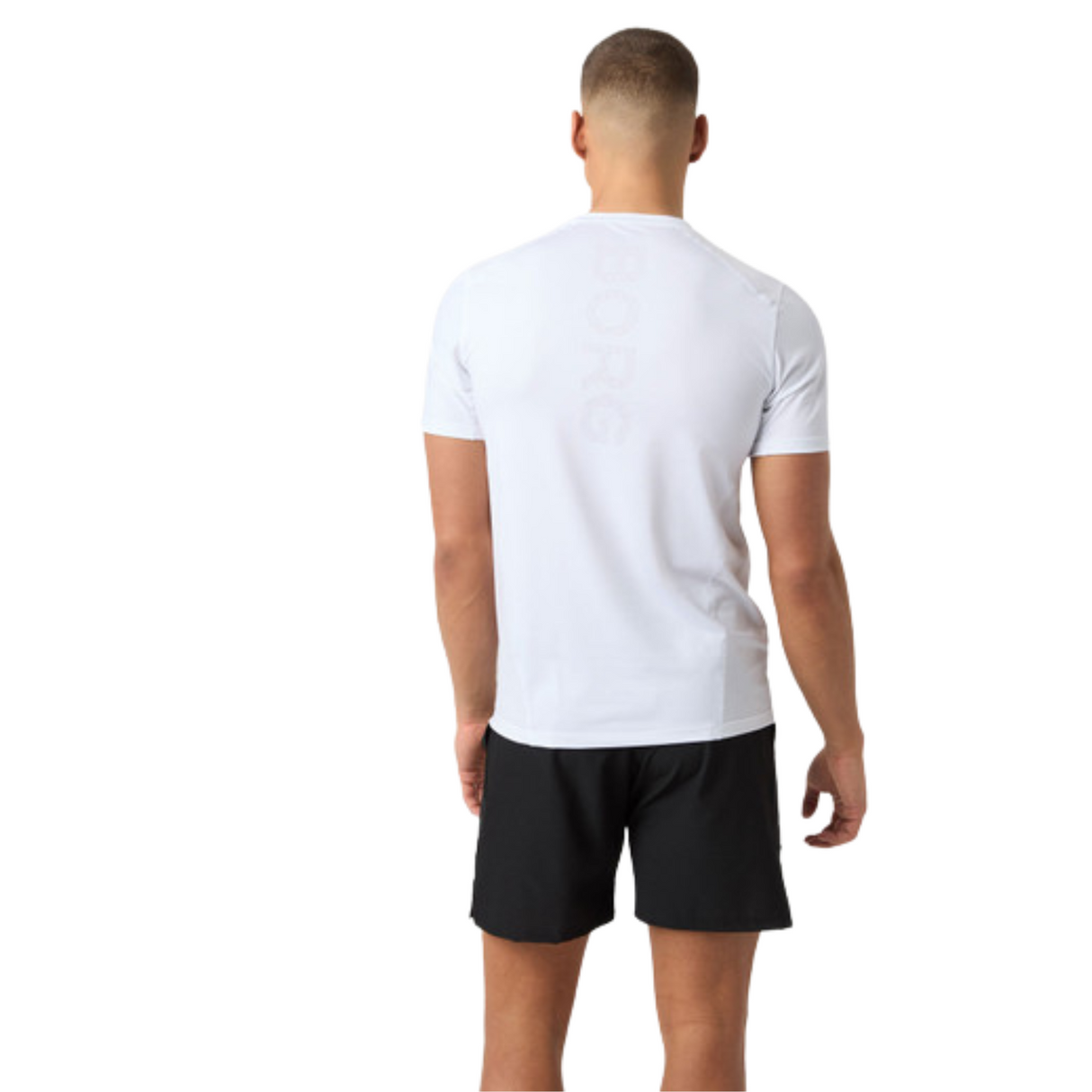 Björn Borg Ace Mesh Panel T-Shirt White