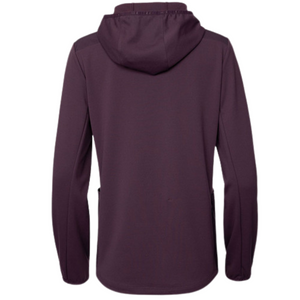 JDH W Hooded Midlayer Plum