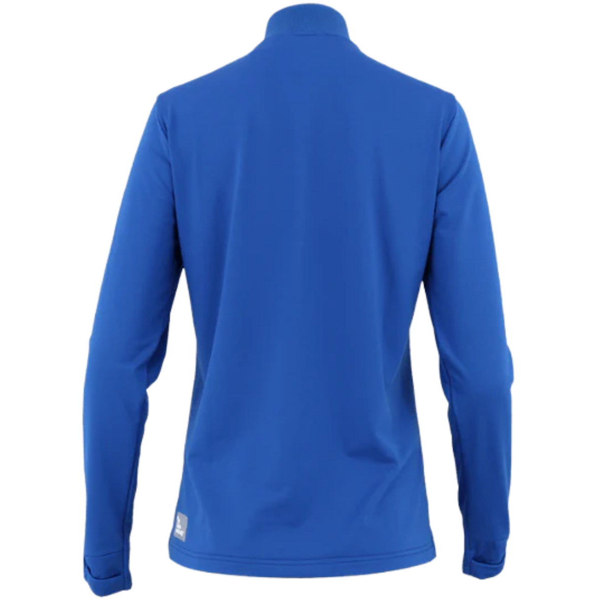 The Indian Maharadja Baroda Chevron Half Zip Sweater W Cobalt