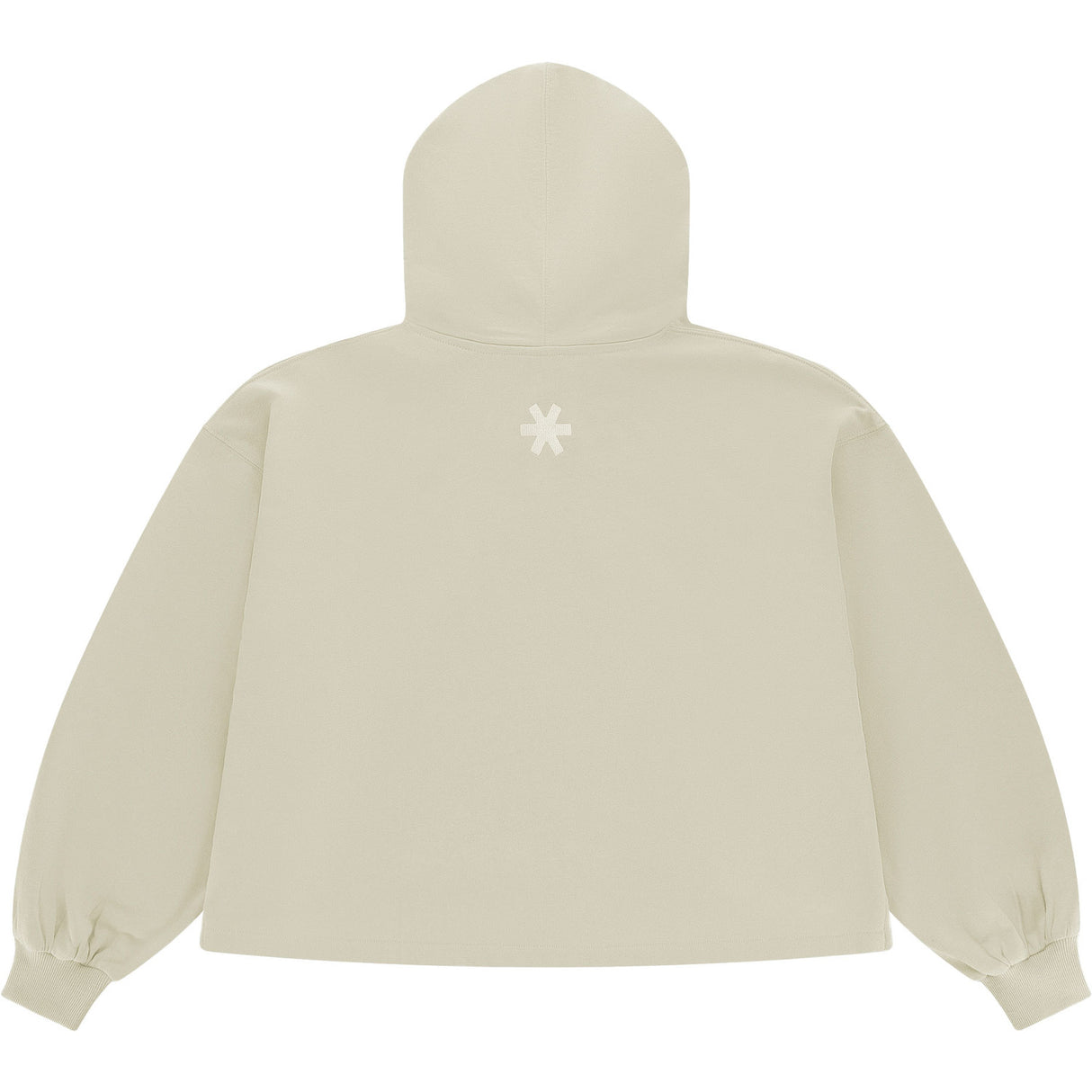 Osaka Cropped Hoodie Warm Grey