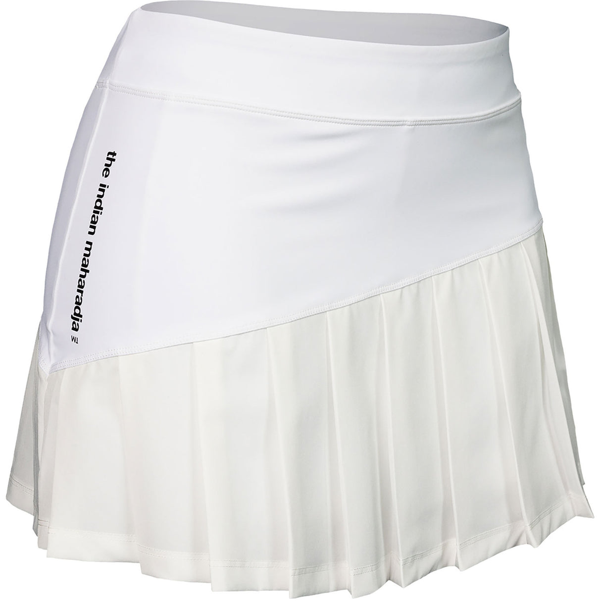 The Indian Maharadja Skirt Pleated White