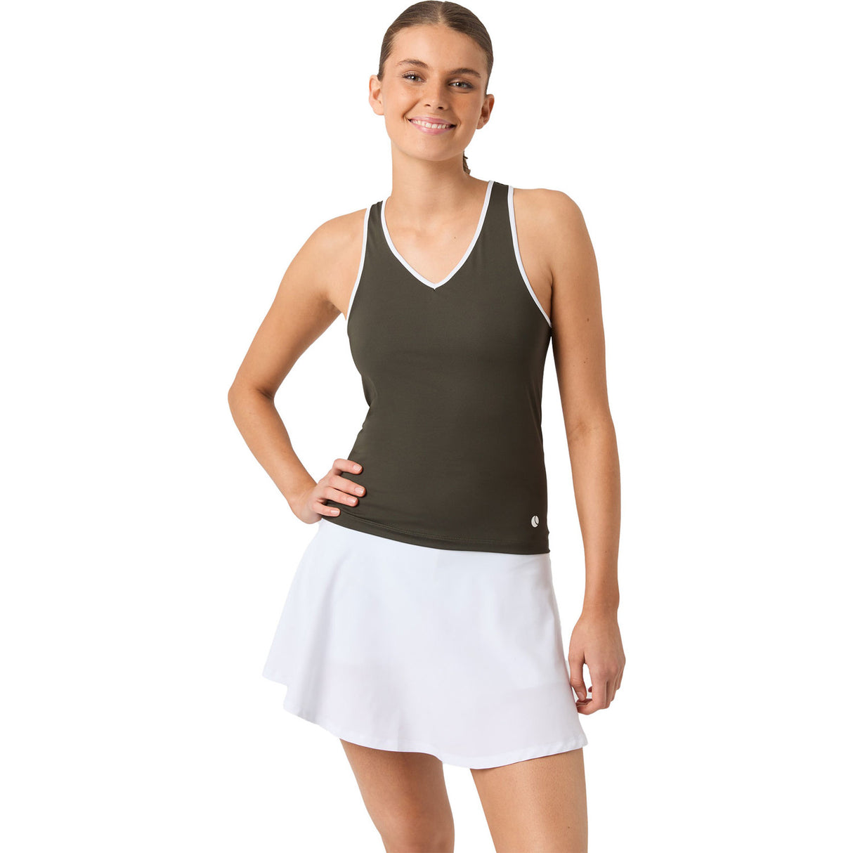 Björn Borg Ace V Neck Tank Top Grey