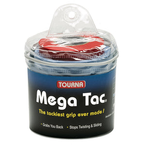 Tourna Overgrips Mega Tac Blue (30 Pcs)