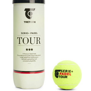 Tretorn Series + Tour Padel Balls (3 Pieces)