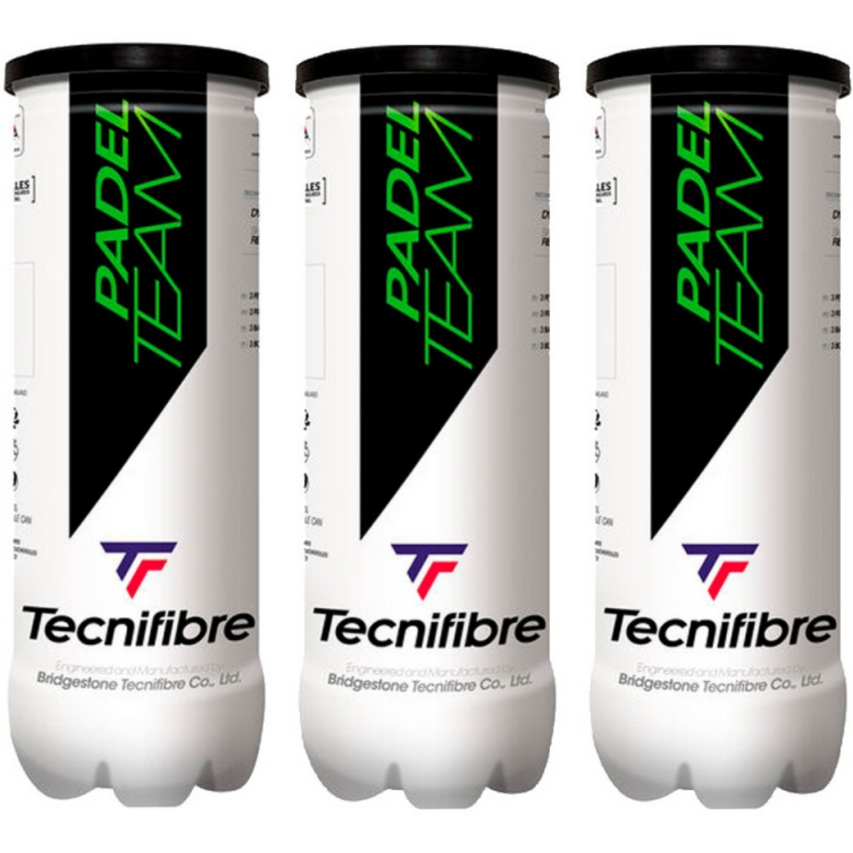 Tecnifibre Padel Team Balls (3x3 st.)