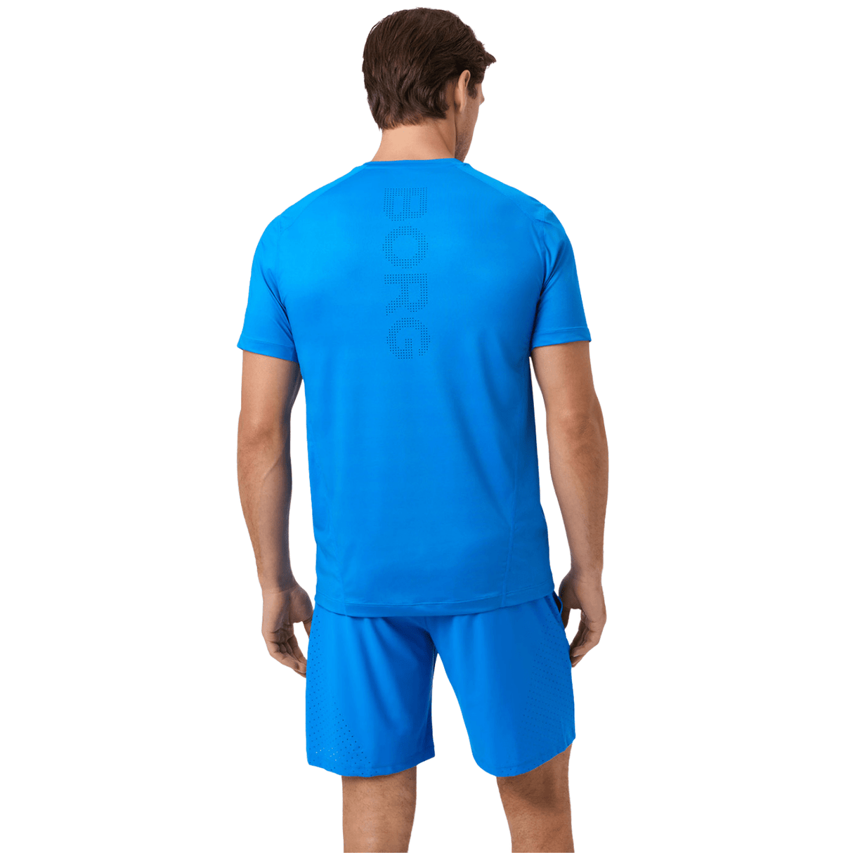Björn Borg Ace Mesh Panel T-Shirt Blue - Justpadel.com
