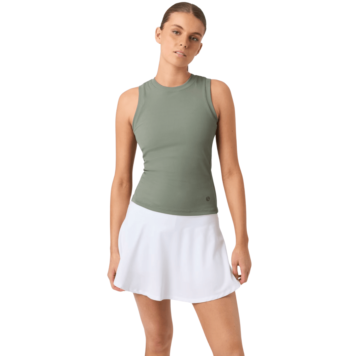 Björn Borg Ace Pocket Ribbed Tank Top Green - Justpadel.com