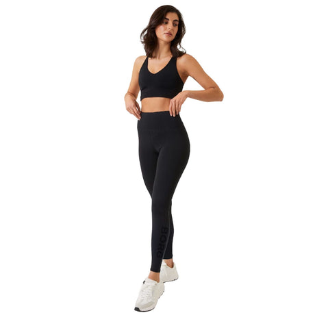 Björn Borg Logo Tights Black - 