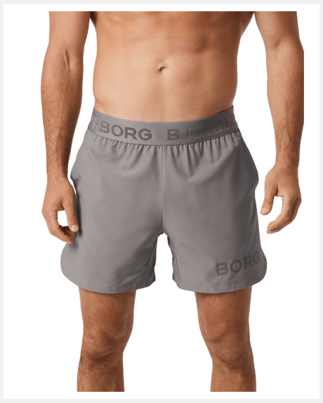 Björn Borg Short Shorts Men Grey - Justpadel.com