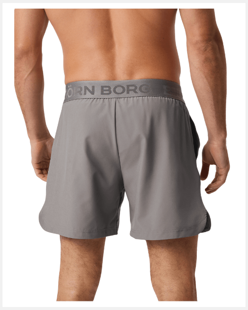 Björn Borg Short Shorts Men Grey - Justpadel.com