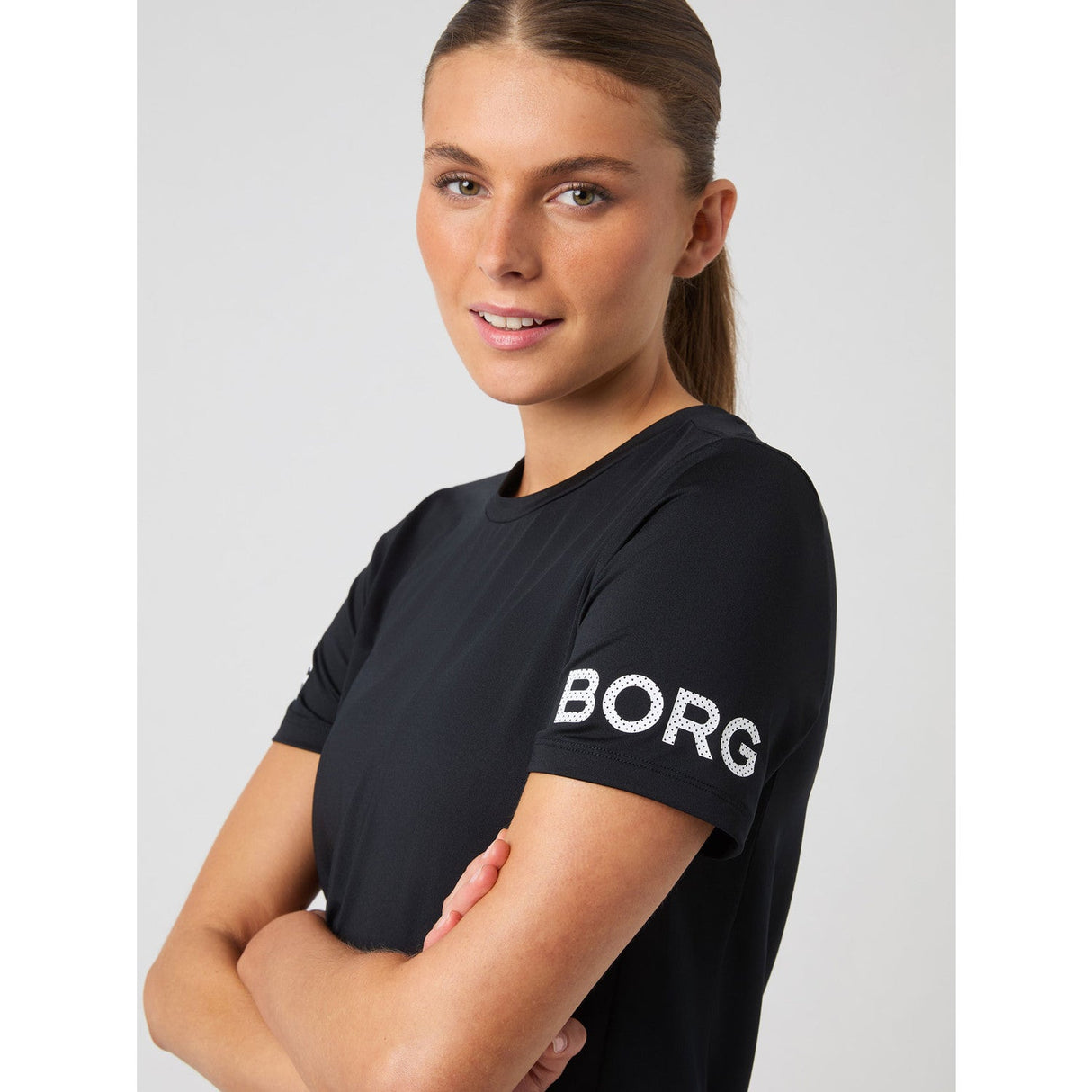 Björn Borg T-shirt W Black - Justpadel.com