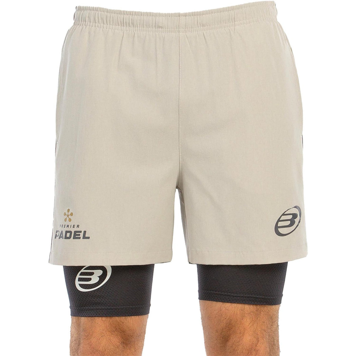 Bullpadel Short Barde Stone - Justpadel.com