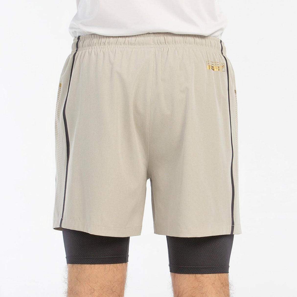 Bullpadel Short Barde Stone - Justpadel.com