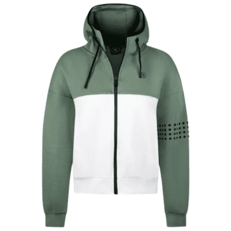 By VP Zip Jacket Women Green/White - 