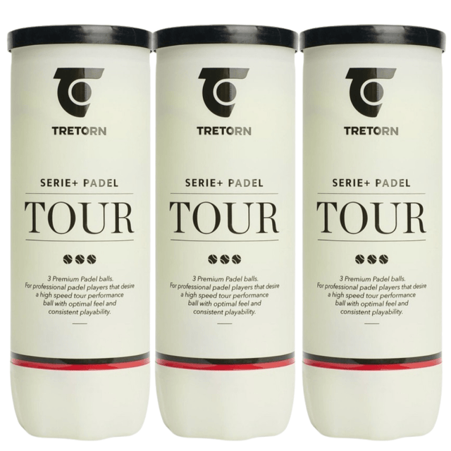 Tretorn Serie Tour Padelballen (3x3 st.) - 